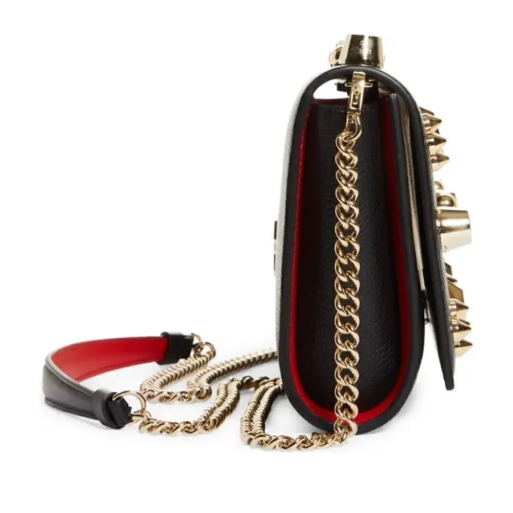 Christian Louboutin leather clutch bag
